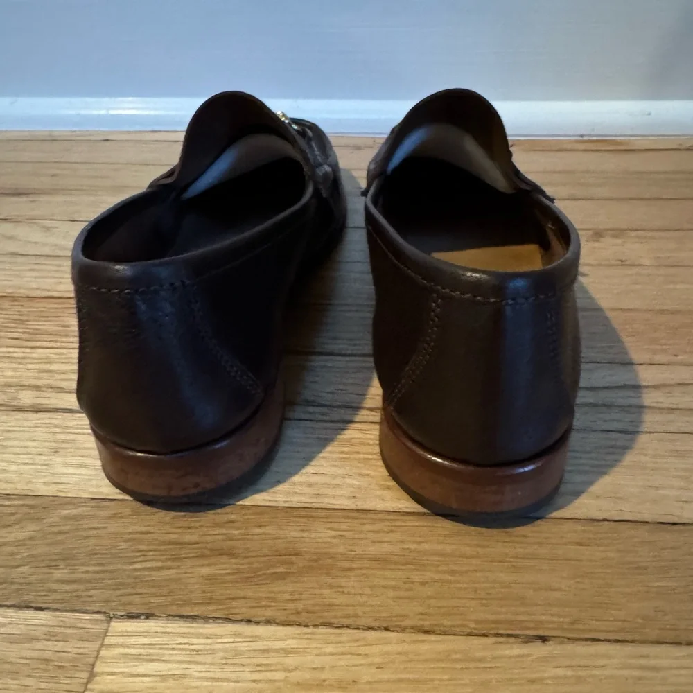 The Bit Mule Leather Loafers in dark brown - Picture 9 of 12